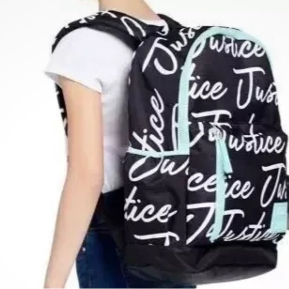 Justice girls backpack NWT